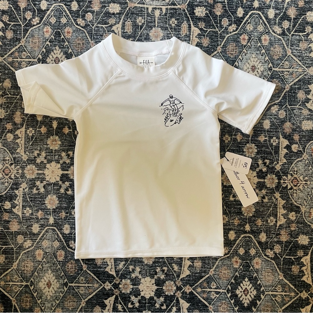 Feather 4 Arrow Aloha Short Sleeve Rashguard - NEW!